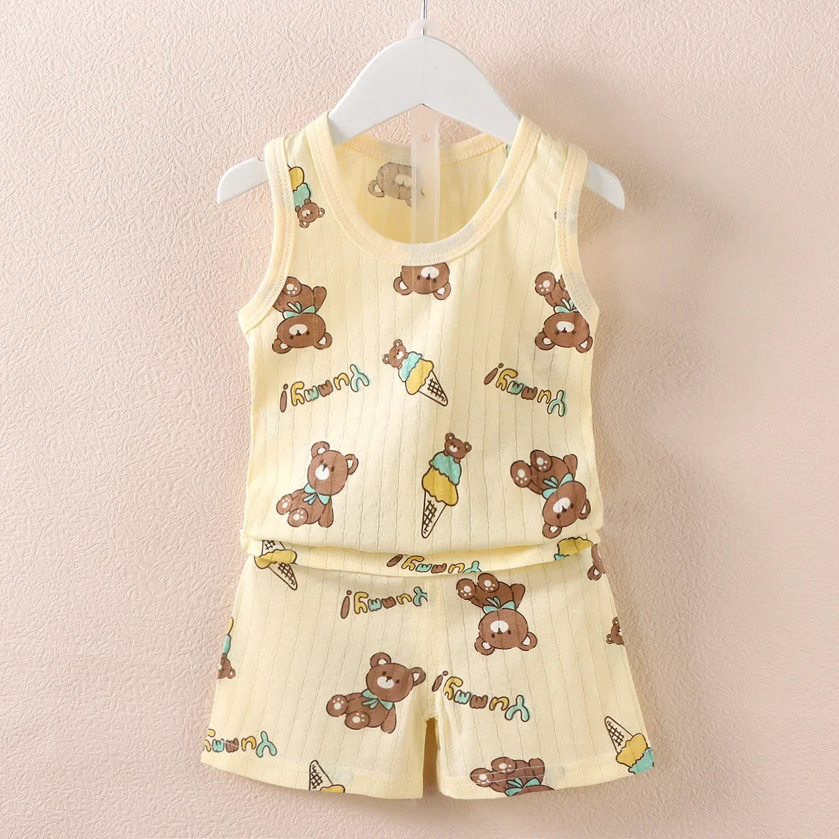 Conjunto Regata Infantil 100% Algodão Premium Verão – Roupa de Menino e Menina Personagens | Frete Grátis