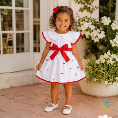 Vestido Bebê Floral Premium – Delicado e Leve para Verão