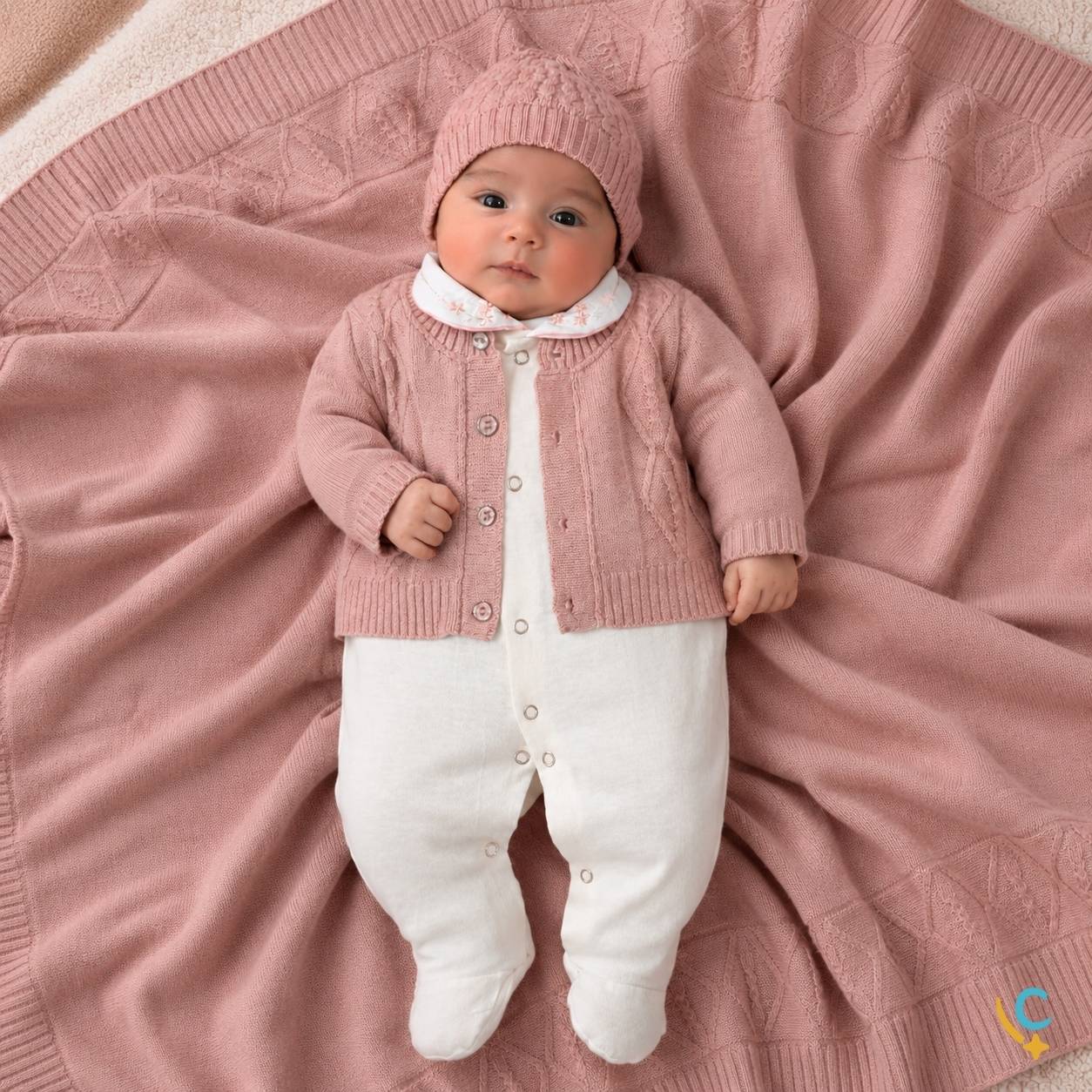 Saída Maternidade Premium Rosa – Curadoria Doula Gaby | Presente Perfeito RN | Frete Grátis