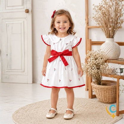 Vestido Bebê Floral Premium – Delicado e Leve para Verão