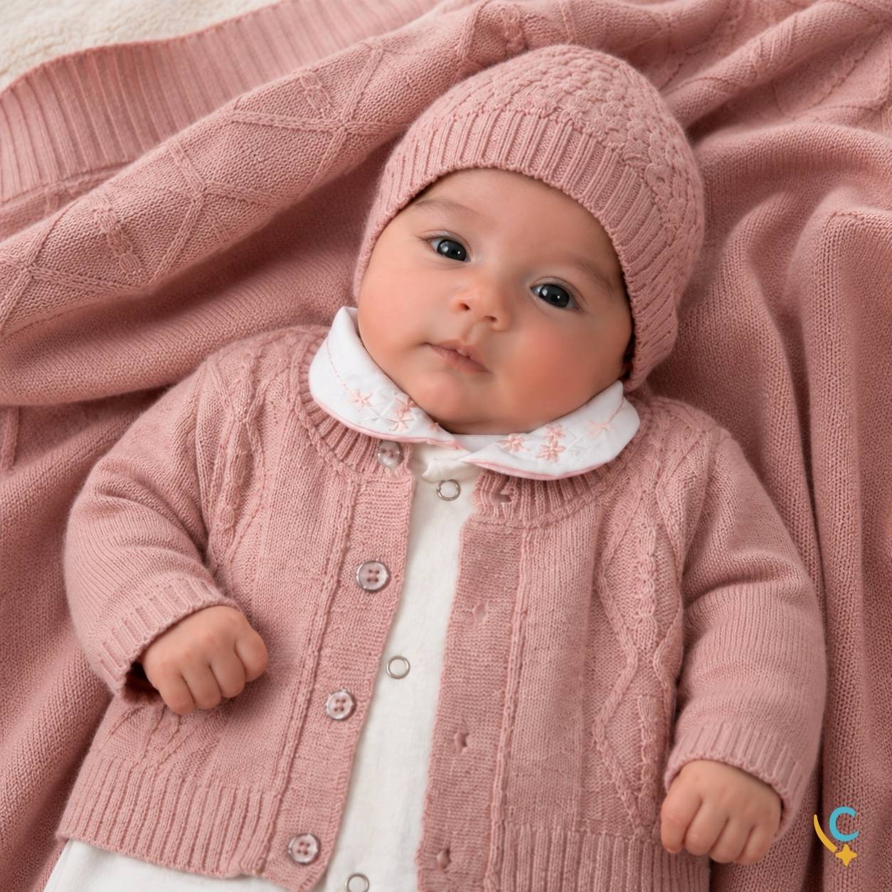 Saída Maternidade Premium Rosa – Curadoria Doula Gaby | Presente Perfeito RN | Frete Grátis