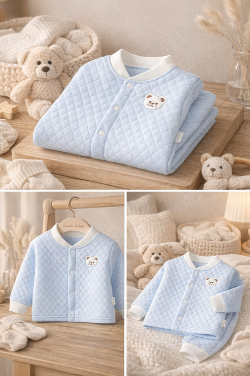 Body Bebê 100% Algodão Premium – Macio, Suave e Hipoalergênico | RN a 12 meses | Frete Grátis