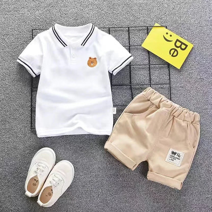 Conjunto Infantil Masculino Verão 100% Algodão Premium Coleção | Frete Grátis