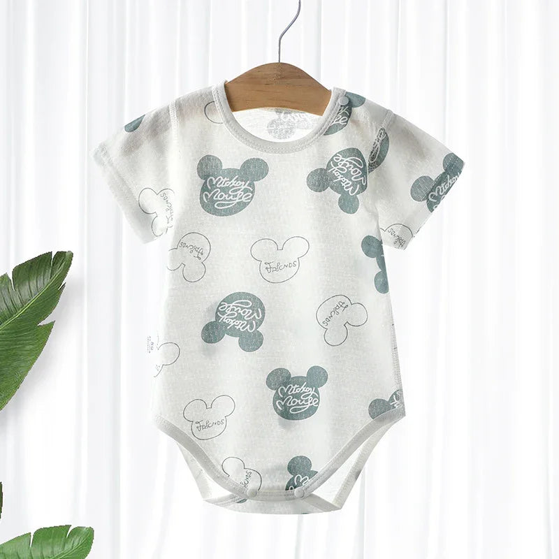 Body Bebê Algodão Premium – Macio e Confortável 0 a 2 Anos