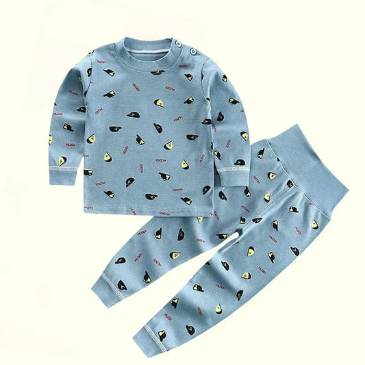 Pijama Infantil 100% Algodão Premium Outono/Inverno | Frete Grátis