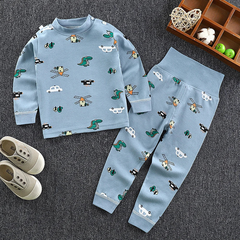 Pijama Infantil 100% Algodão Premium Outono/Inverno | Frete Grátis