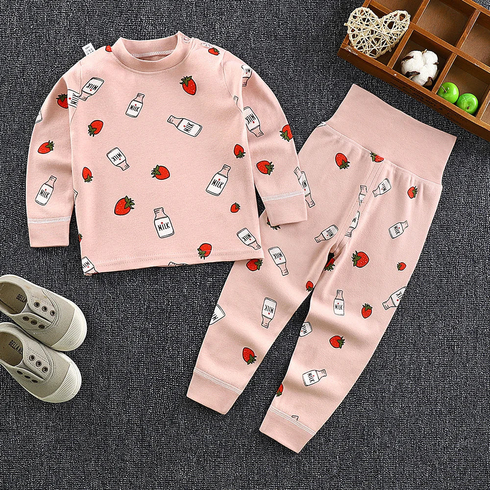 Pijama Infantil 100% Algodão Premium Outono/Inverno | Frete Grátis