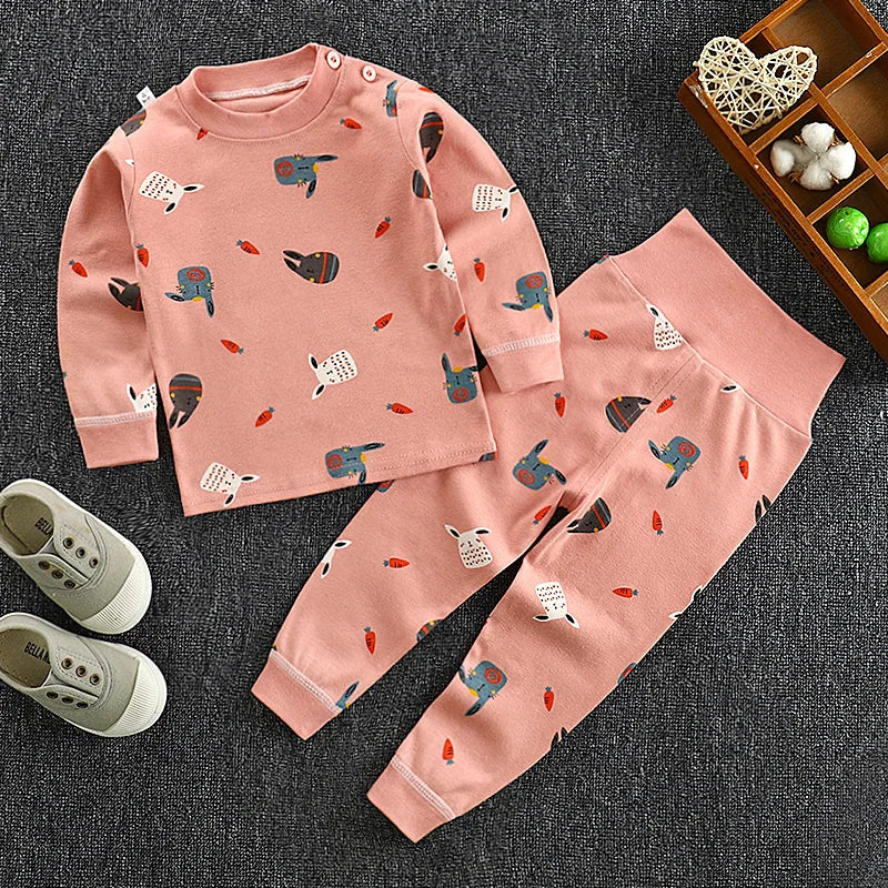 Pijama Infantil 100% Algodão Premium Outono/Inverno | Frete Grátis