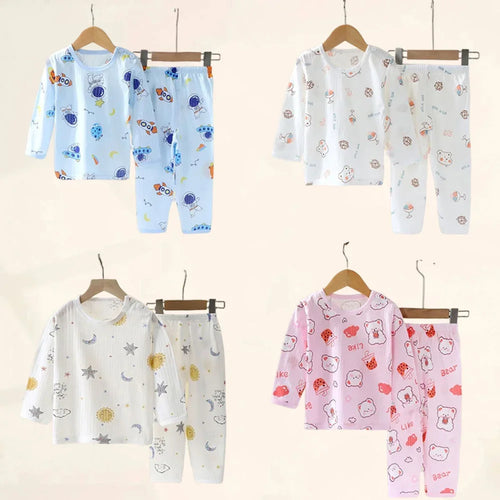 Pijama Infantil 100% Algodão Premium Soft – Conjunto de Dormir e Lazer | Frete Grátis