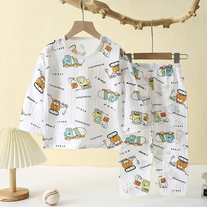 Pijama Infantil 100% Algodão Premium Soft – Conjunto de Dormir e Lazer | Frete Grátis