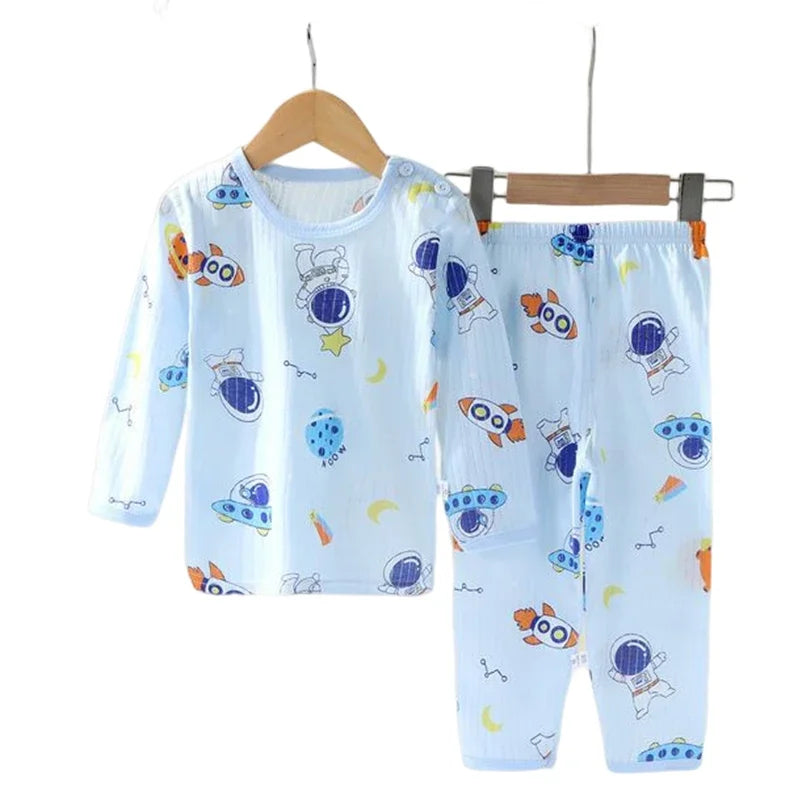 Pijama Infantil 100% Algodão Premium Soft – Conjunto de Dormir e Lazer | Frete Grátis