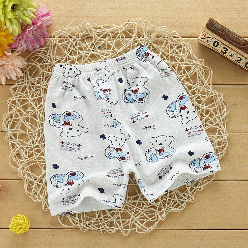 Shorts Bebê Algodão Premium – Leve e Confortável