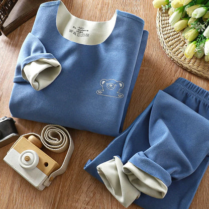 Conjunto Segunda Pele Térmico Infantil – Proteção Invisível contra o Frio
