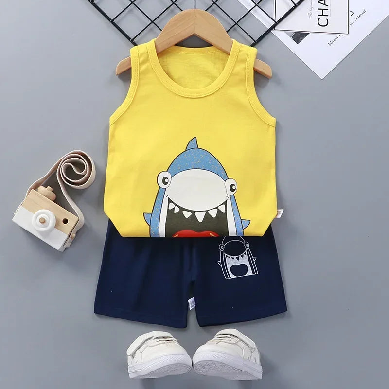 Conjunto Bebê Regata Algodão Premium – Leve e Fresco