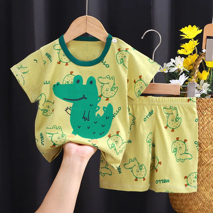 Conjunto Bebê Verão Algodão Premium – Leve e Confortável