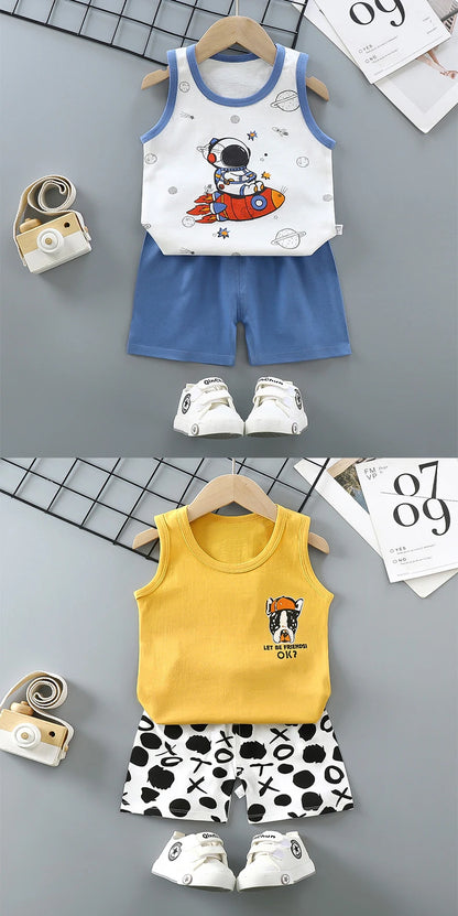 Conjunto Bebê Regata Algodão Premium – Leve e Fresco