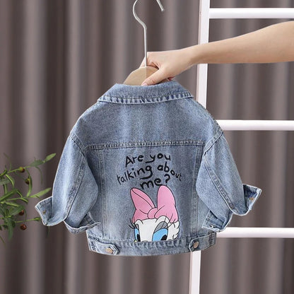 Jaqueta Bebê Jeans Premium – Casaco Denim com Botões e Proteção Leve