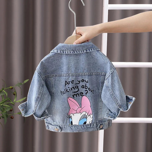 Jaqueta Bebê Jeans Premium – Casaco Denim com Botões e Proteção Leve