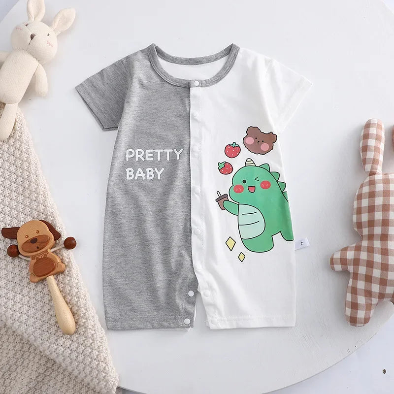 Romper Bebê Algodão Premium – Macio e Respirável