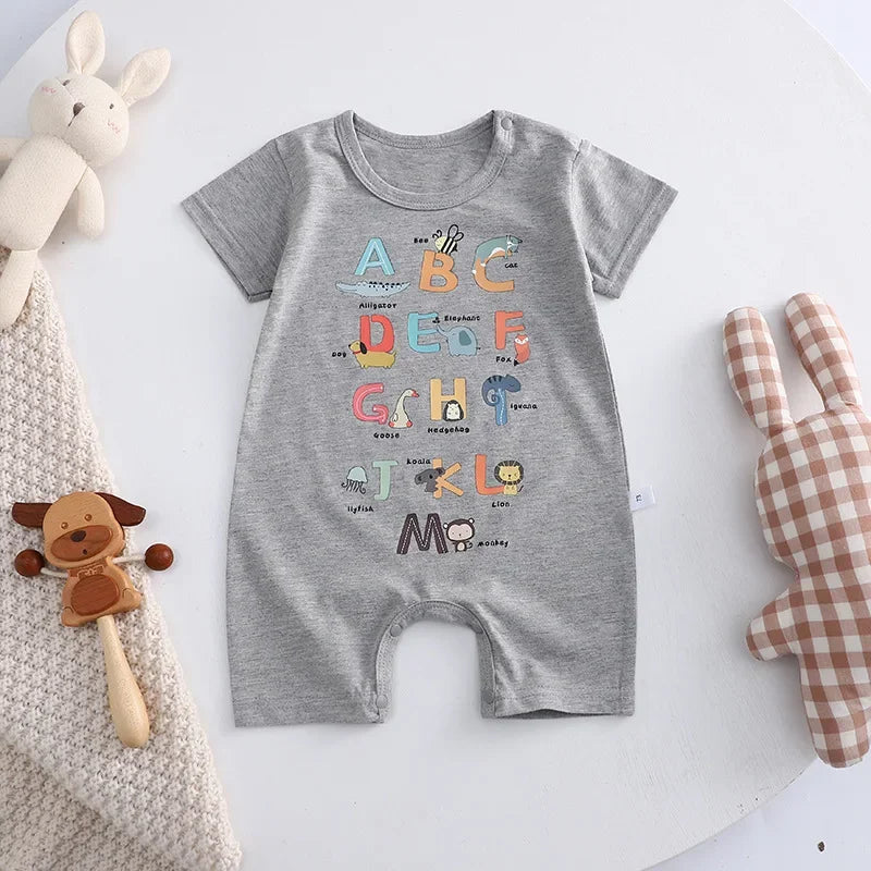 Romper Bebê Algodão Premium – Macio e Respirável