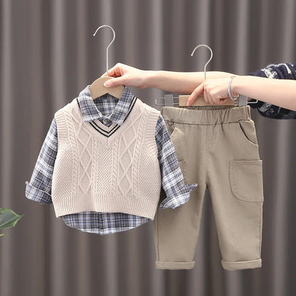Conjunto Bebê Social Premium 3 Peças – Elegância e Conforto