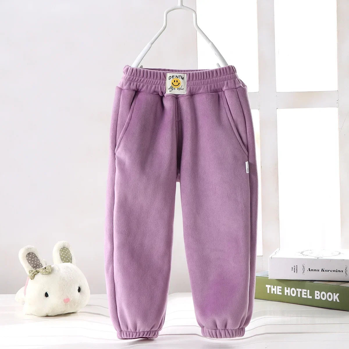 Calça Bebê Térmica Forrada com Veludo – Proteção para Inverno 1 a 2 Anos