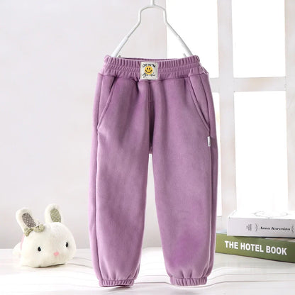 Calça Bebê Térmica Forrada com Veludo – Proteção para Inverno 1 a 2 Anos