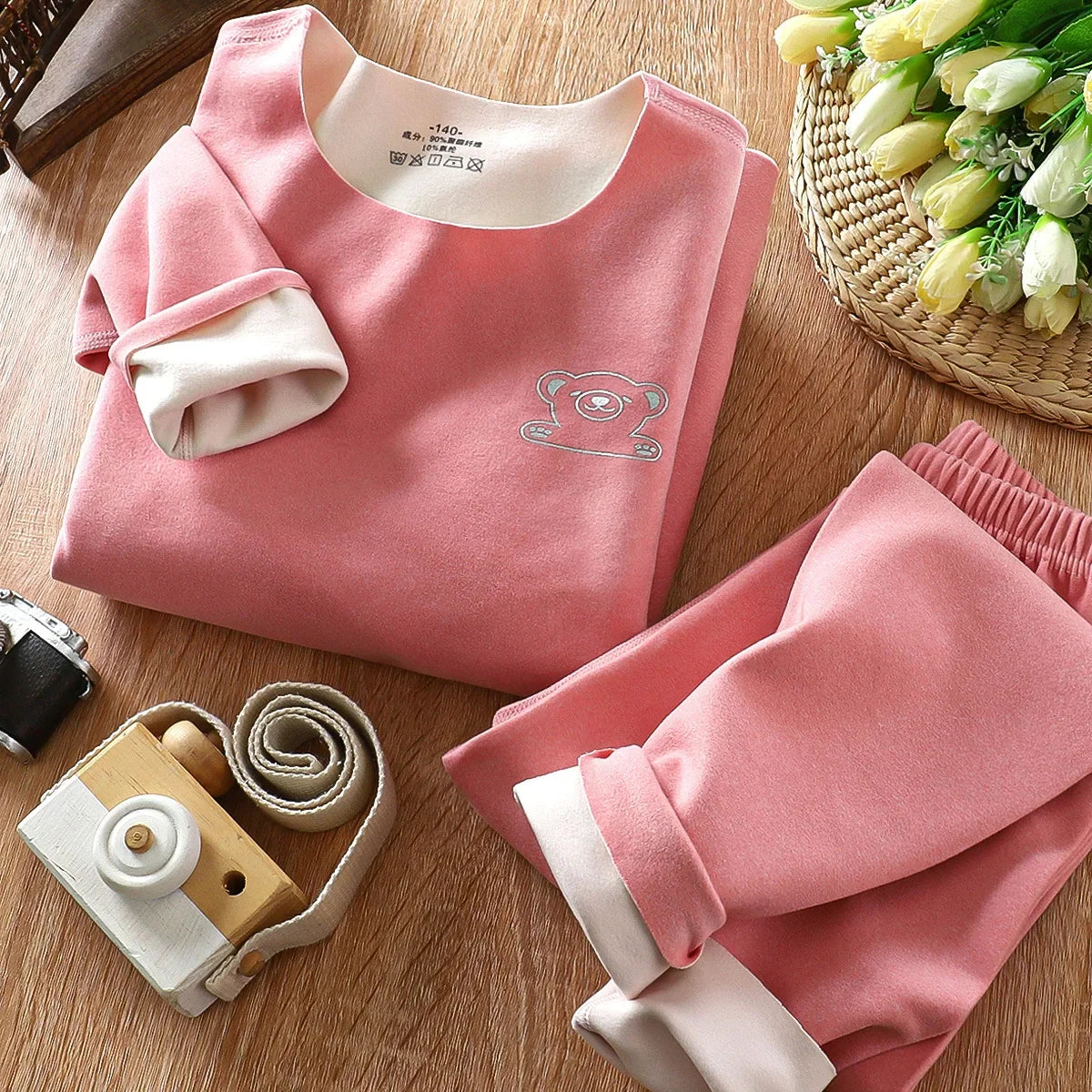 Conjunto Segunda Pele Térmico Infantil – Proteção Invisível contra o Frio