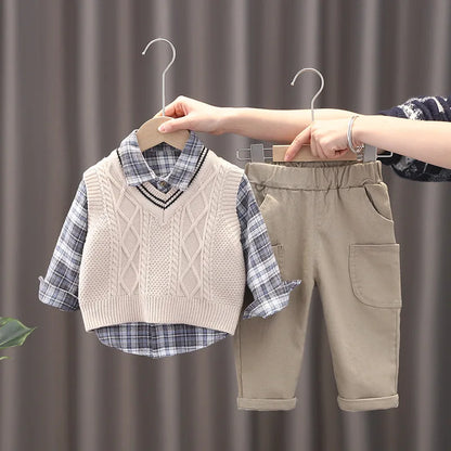 Conjunto Bebê Social Premium 3 Peças – Elegância e Conforto