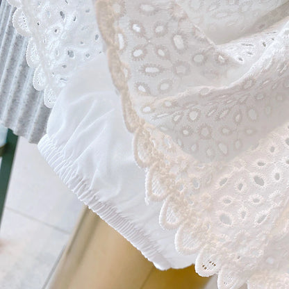 Conjunto Bebê Verão Renda Premium – Leve e Delicado