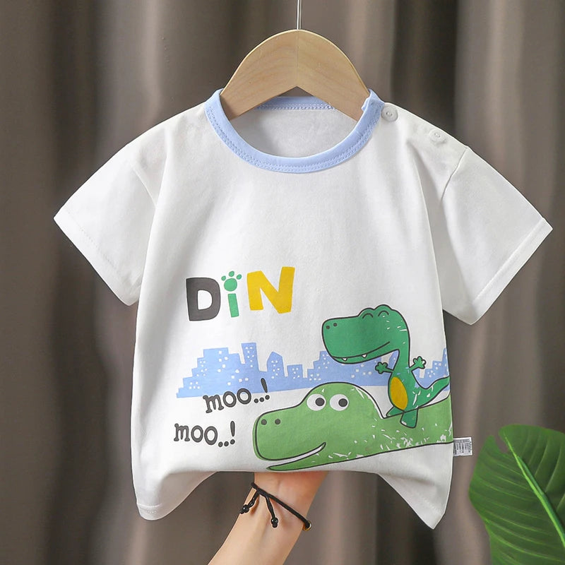 Camiseta Bebê Algodão Premium – Leve e Confortável