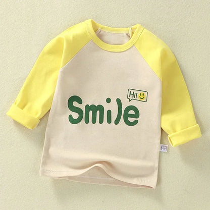 Camiseta Bebê Manga Longa Algodão Premium – Conforto 1 a 2 Anos