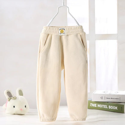 Calça Bebê Térmica Forrada com Veludo – Proteção para Inverno 1 a 2 Anos