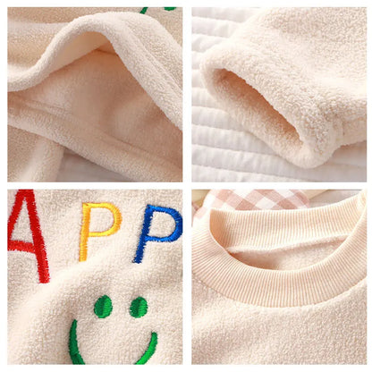 Pijama Bebê Fleece com Capuz – Térmico e Confortável 1 a 2 Anos