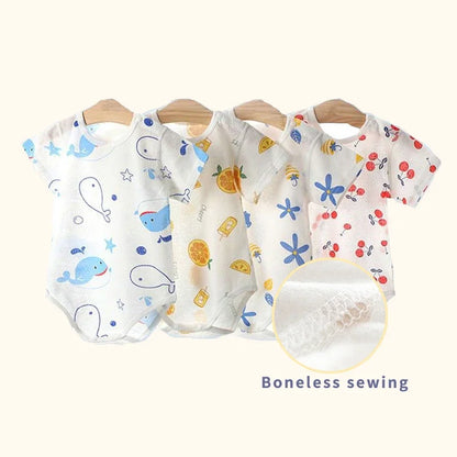 Body Bebê Algodão Premium – Macio e Confortável 0 a 2 Anos