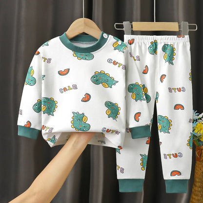 Pijama Bebê Algodão Premium – Conforto Natural 1 a 2 Anos