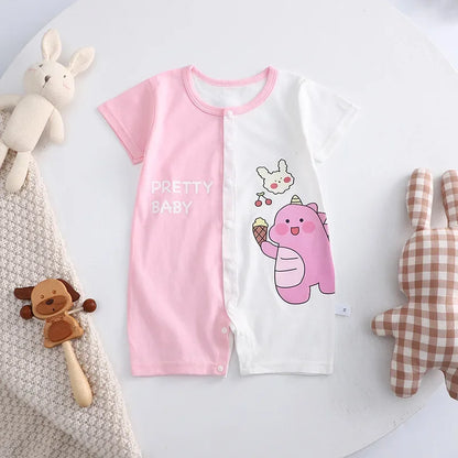Romper Bebê Algodão Premium – Macio e Respirável