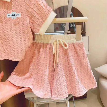 Conjunto Bebê Verão Premium – Blusa e Short Leve com Conforto Total