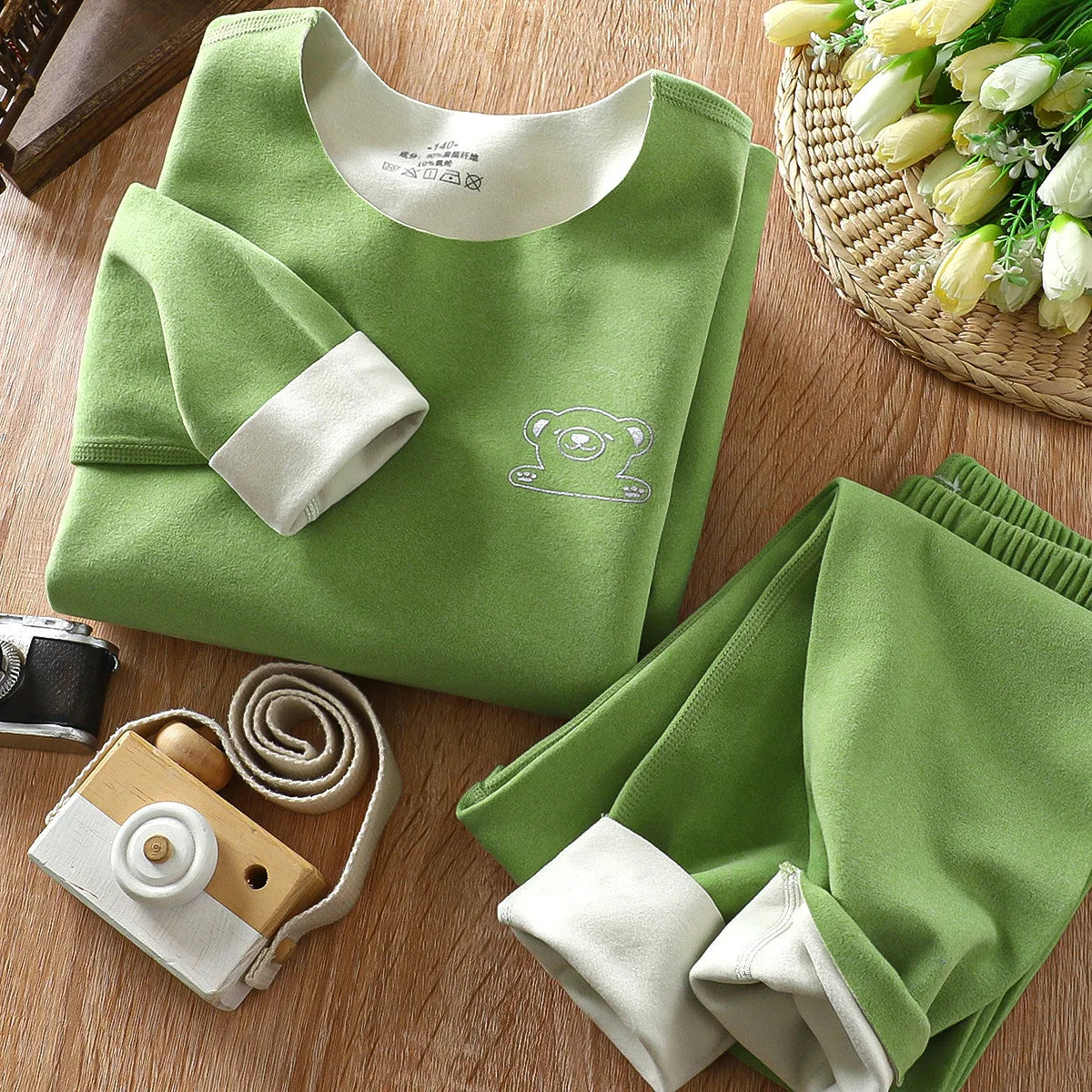 Conjunto Segunda Pele Térmico Infantil – Proteção Invisível contra o Frio