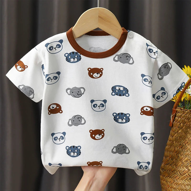 Camiseta Bebê Algodão Premium – Leve e Confortável