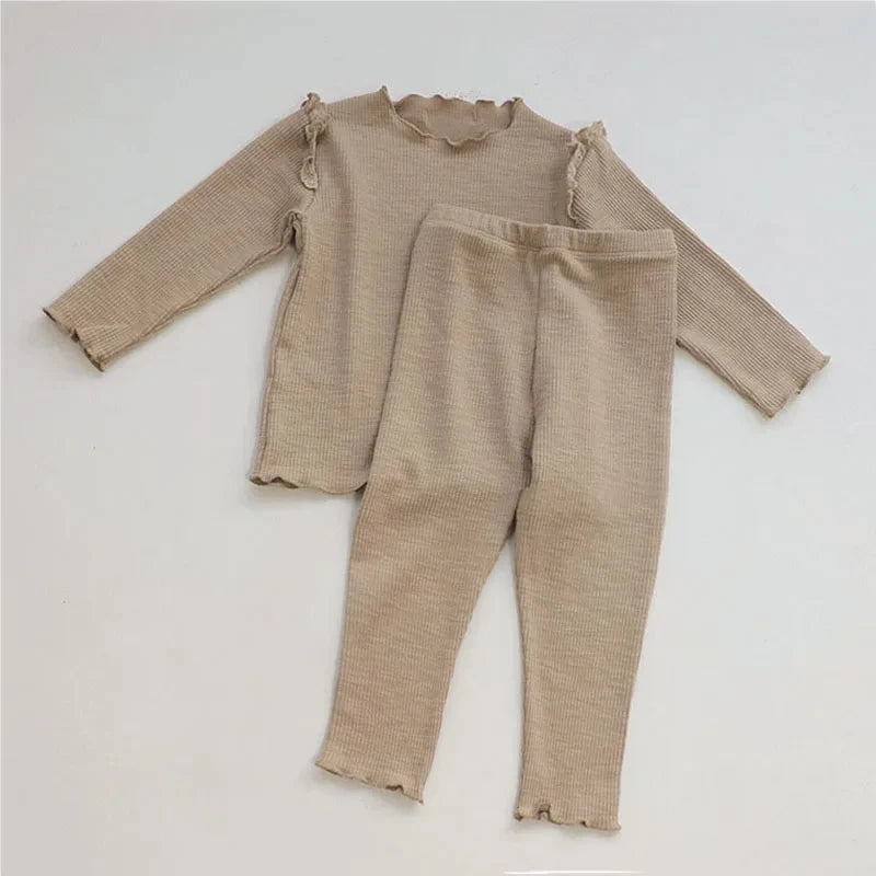 Conjunto Bebê Essencial Premium – Body e Legging em Algodão Penteado / Frete grátis