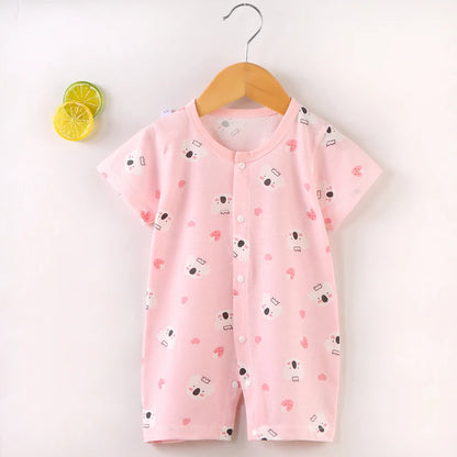 Romper Bebê Algodão Premium – Macio e Confortável