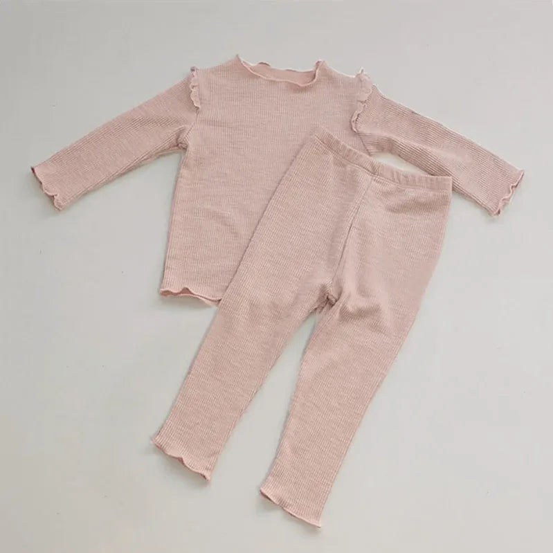 Conjunto Bebê Essencial Premium – Body e Legging em Algodão Penteado / Frete grátis