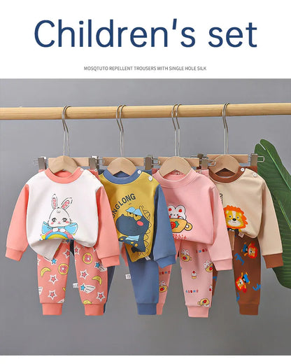 Pijama Bebê Algodão Premium – Conforto Natural 1 a 2 Anos