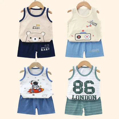 Conjunto Bebê Regata Algodão Premium – Leve e Fresco