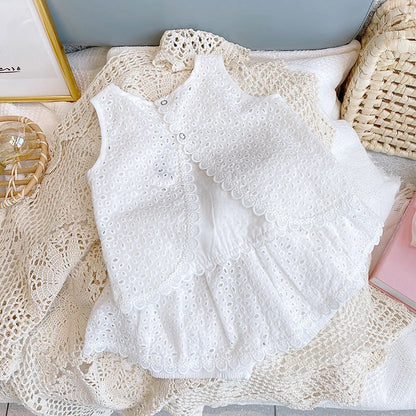 Conjunto Bebê Verão Renda Premium – Leve e Delicado