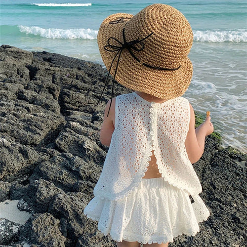 Conjunto Bebê Verão Renda Premium – Leve e Delicado