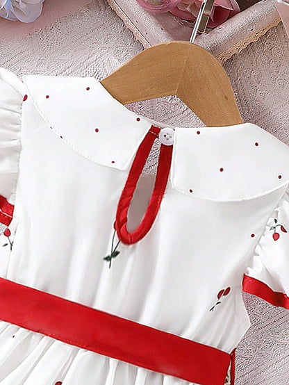 Vestido Bebê Floral Premium – Delicado e Leve para Verão