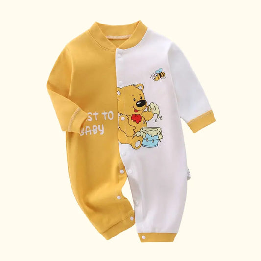Macacão Bebê Romper 100% Algodão Premium – Macio e Confortável | 0 a 18 meses | Frete Grátis