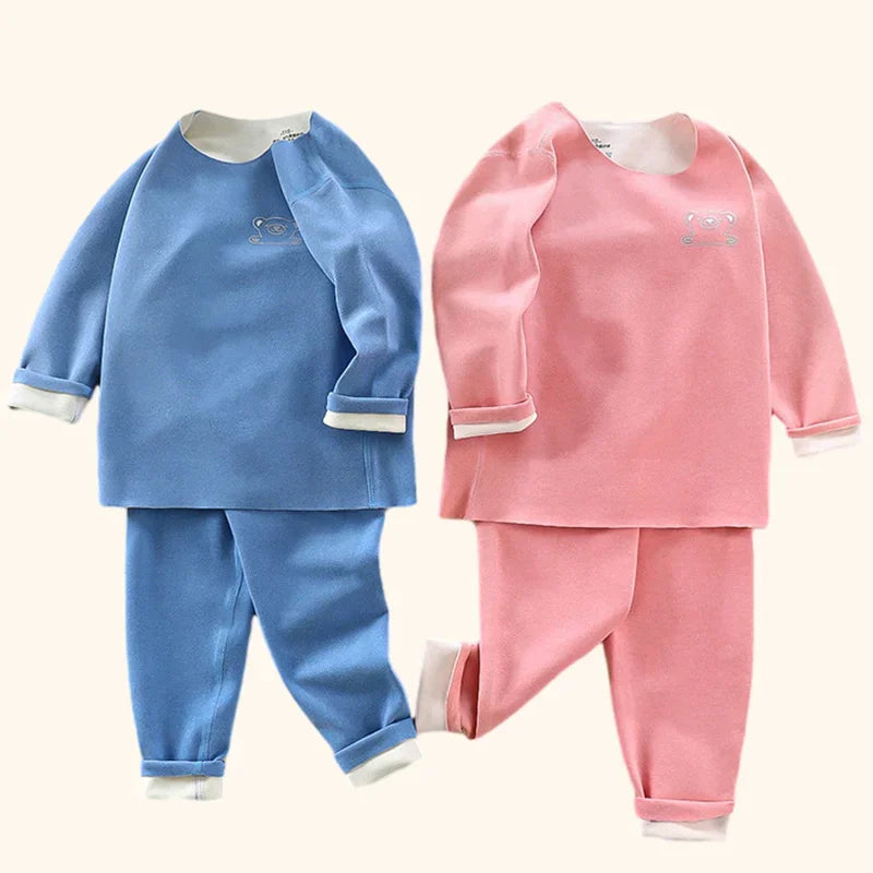 Conjunto Segunda Pele Térmico Infantil – Proteção Invisível contra o Frio